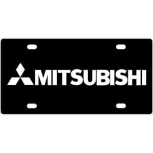 Mitsubishi-Logo-License-Plate