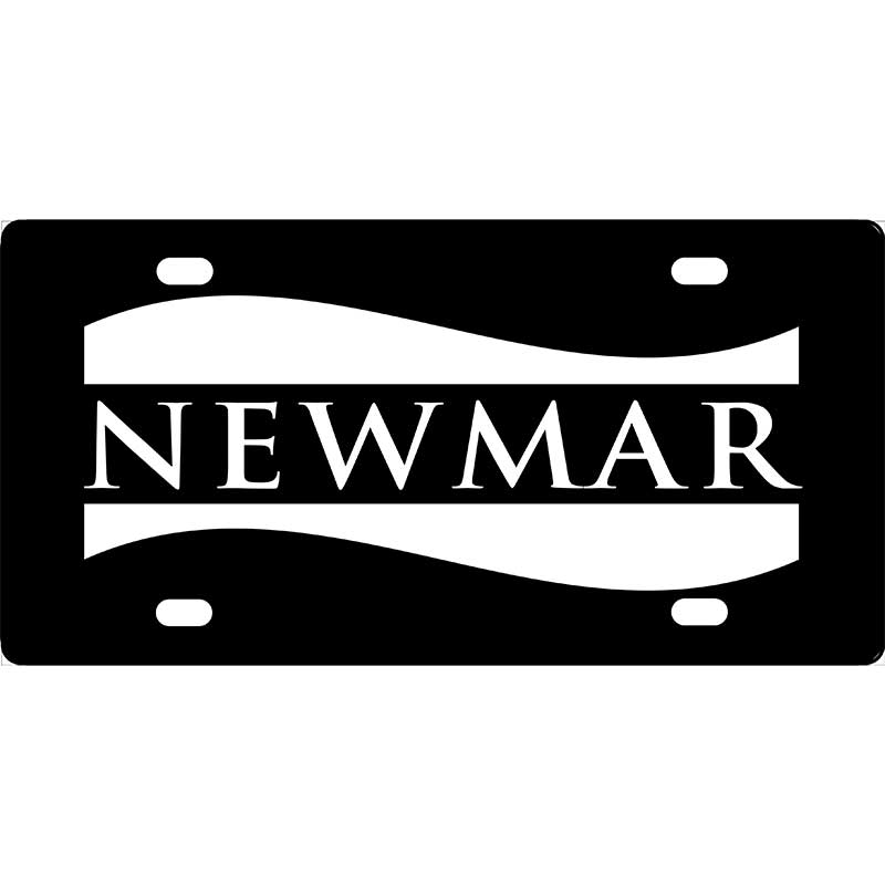 Newmar RV License Plate