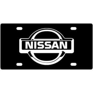 Nissan Emblem License Plate