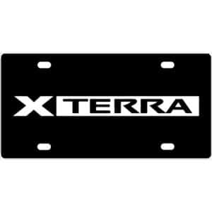 Nissan Xterra License Plate