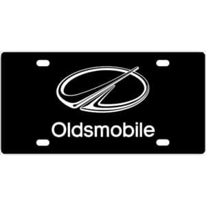 Oldsmobile Emblem License Plate