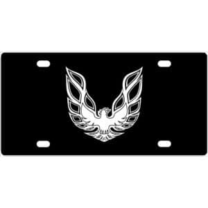 Pontiac Firebird License Plate