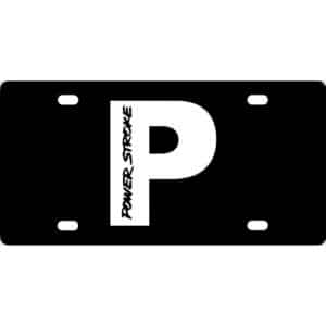 Powerstroke Diesel License Plate