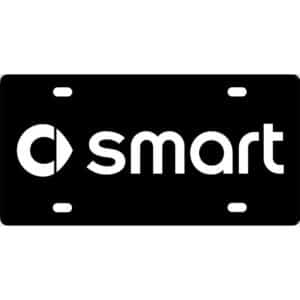 Smart Car Logo License Plate