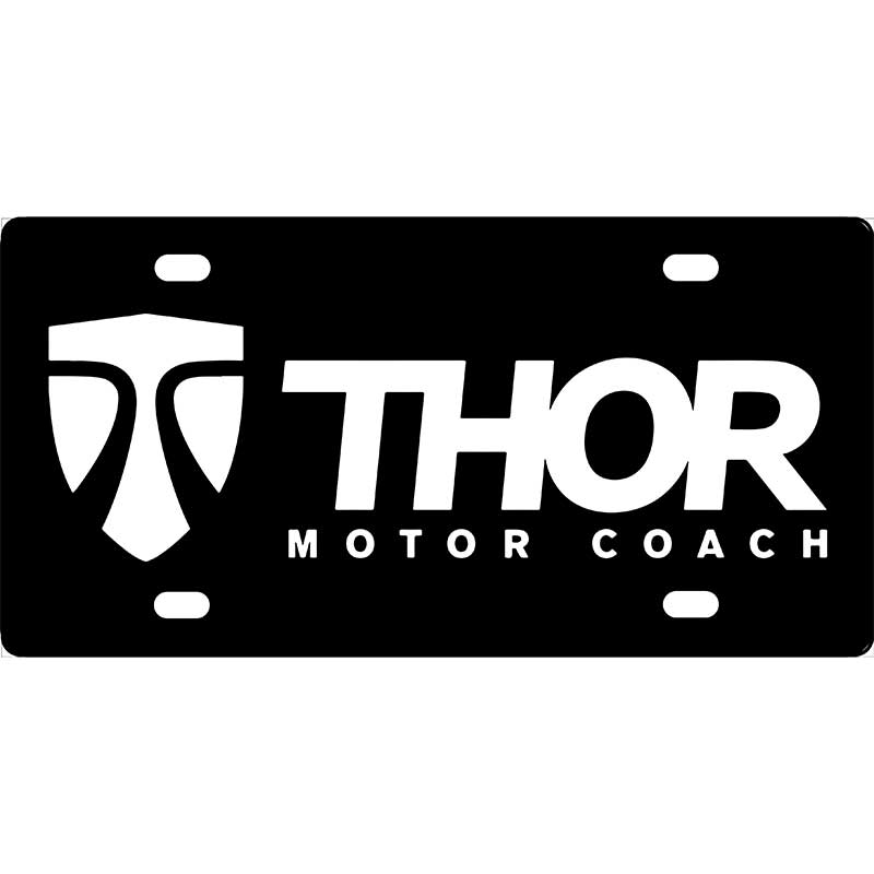 Thor Motor Coach License Plate