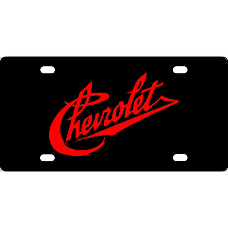 Vintage Chevrolet License Plate