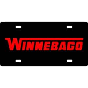 Winnebago Logo License Plate