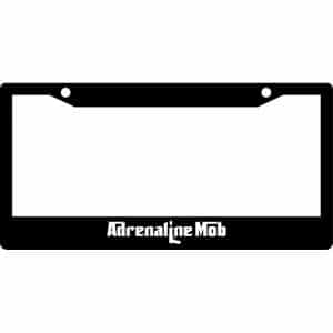 Adrenaline-Mob-Band-Logo-License-Plate-Frame