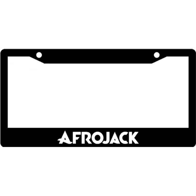 Afrojack-EDM-License-Plate-Frame