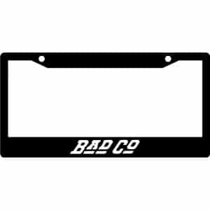 Bad-Company-Band-Logo-License-Plate-Frame