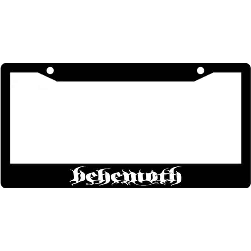 Behemoth-Band-License-Plate-Frame