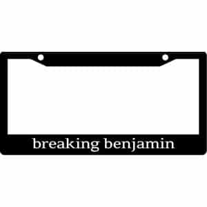 Breaking-Benjamin-Band-Logo-License-Plate-Frame
