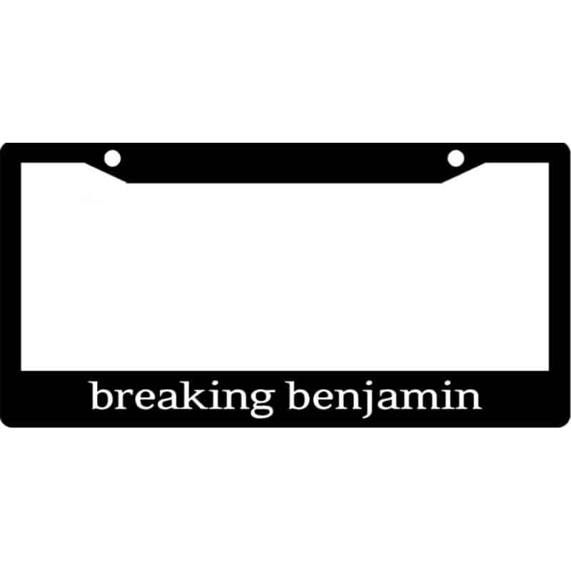 Breaking-Benjamin-Band-Logo-License-Plate-Frame