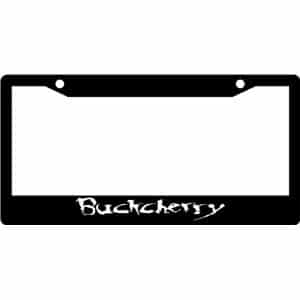 Buckcherry-Band-License-Plate-Frame