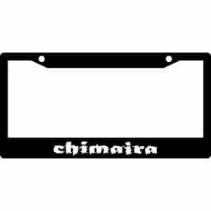 Chimaira-Band-License-Plate-Frame