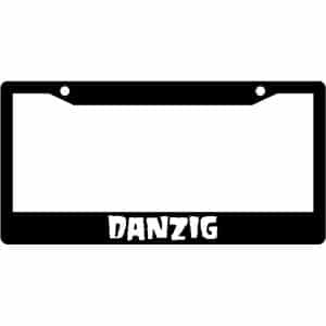 Danzig-License-Plate-Frame