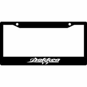 Dokken-License-Plate-Frame