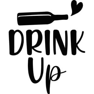 Drink Up Decal
