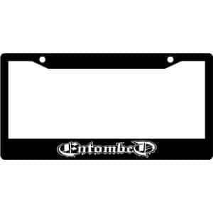 Entombed-License-Plate-Frame
