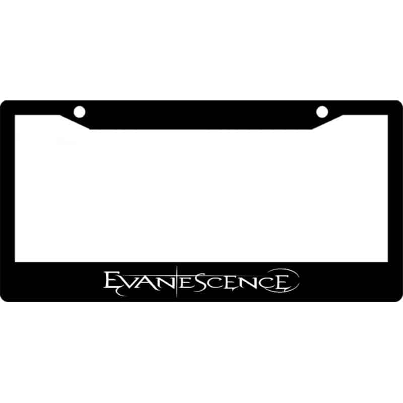 Evanescence-Logo-License-Plate-Frame