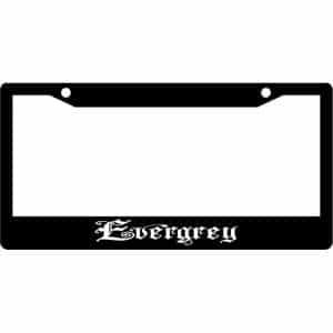 Evergrey-Band-License-Plate-Frame