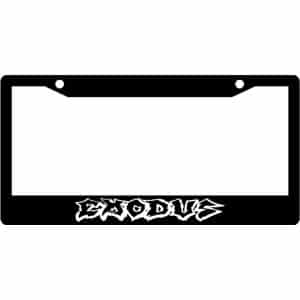 Exodus-Band-License-Plate-Frame