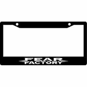 Fear-Factory-License-Plate-Frame