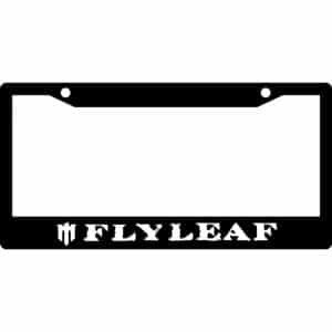 Flyleaf-Band-Logo-License-Plate-Frame