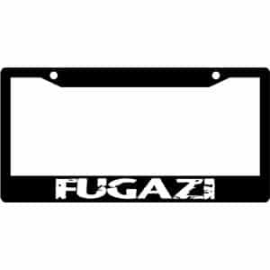 Fugazi-Logo-License-Plate-Frame