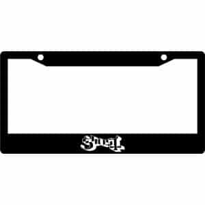 Ghost-BC-Band-License-Plate-Frame