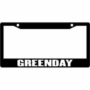 Green-Day-Band-Logo-License-Plate-Frame