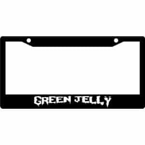 Green-Jelly-License-Plate-Frame