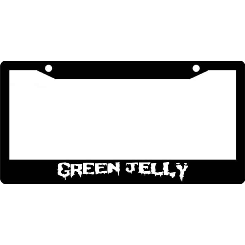 Green-Jelly-License-Plate-Frame