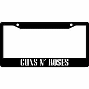 Guns-N-Roses-License-Plate-Frame