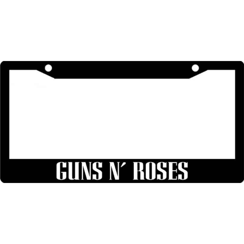 Guns-N-Roses-License-Plate-Frame