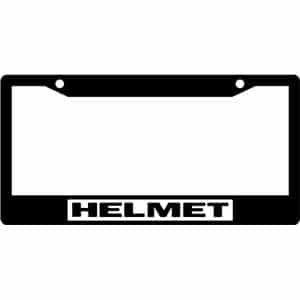Helmet-Band-Logo-License-Plate-Frame