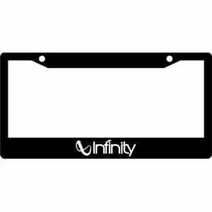 Infinity-Audio-License-Plate-Frame