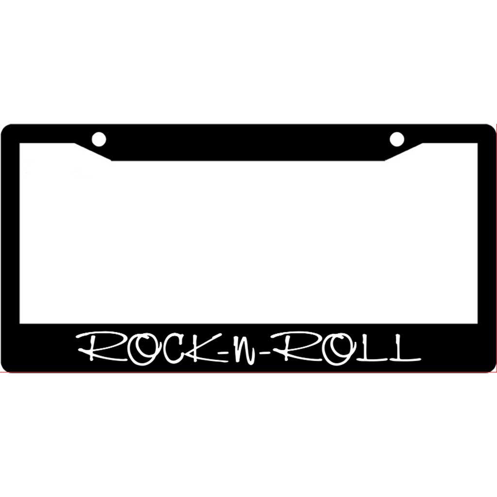 thumbnail image 2 of Gabba Gabba Hey Ramones Punk Rock Band License Plate Frame – Black, USA Made, 70s 2 of 5