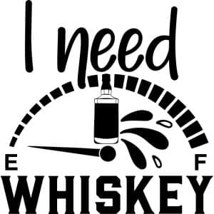 I Need Whiskey Decal