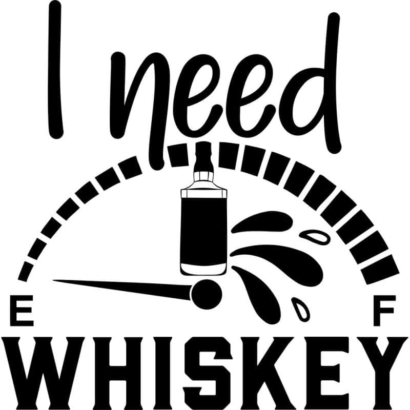 I Need Whiskey Decal