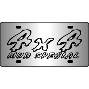 4x4-Mud-Special-Mirror-License-Plate