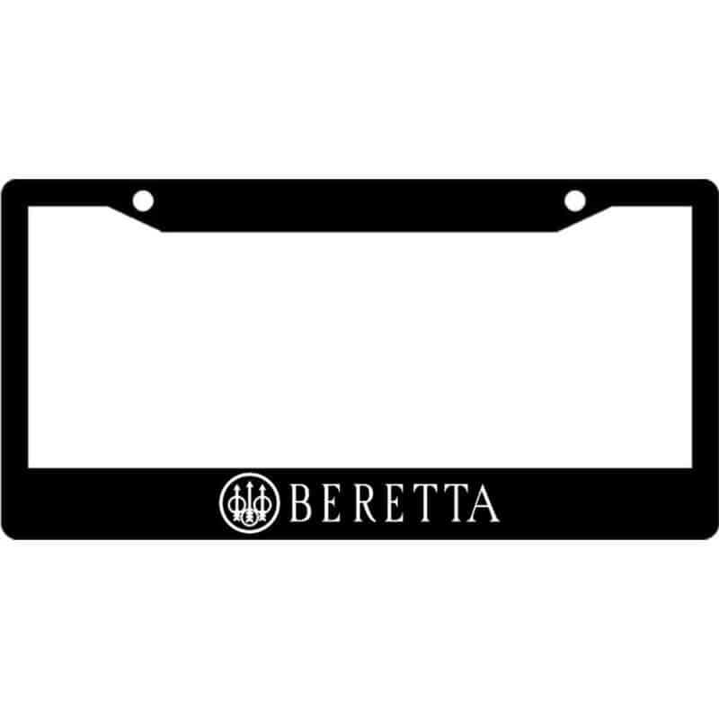 Beretta-Gun-Logo-License-Plate-Frame
