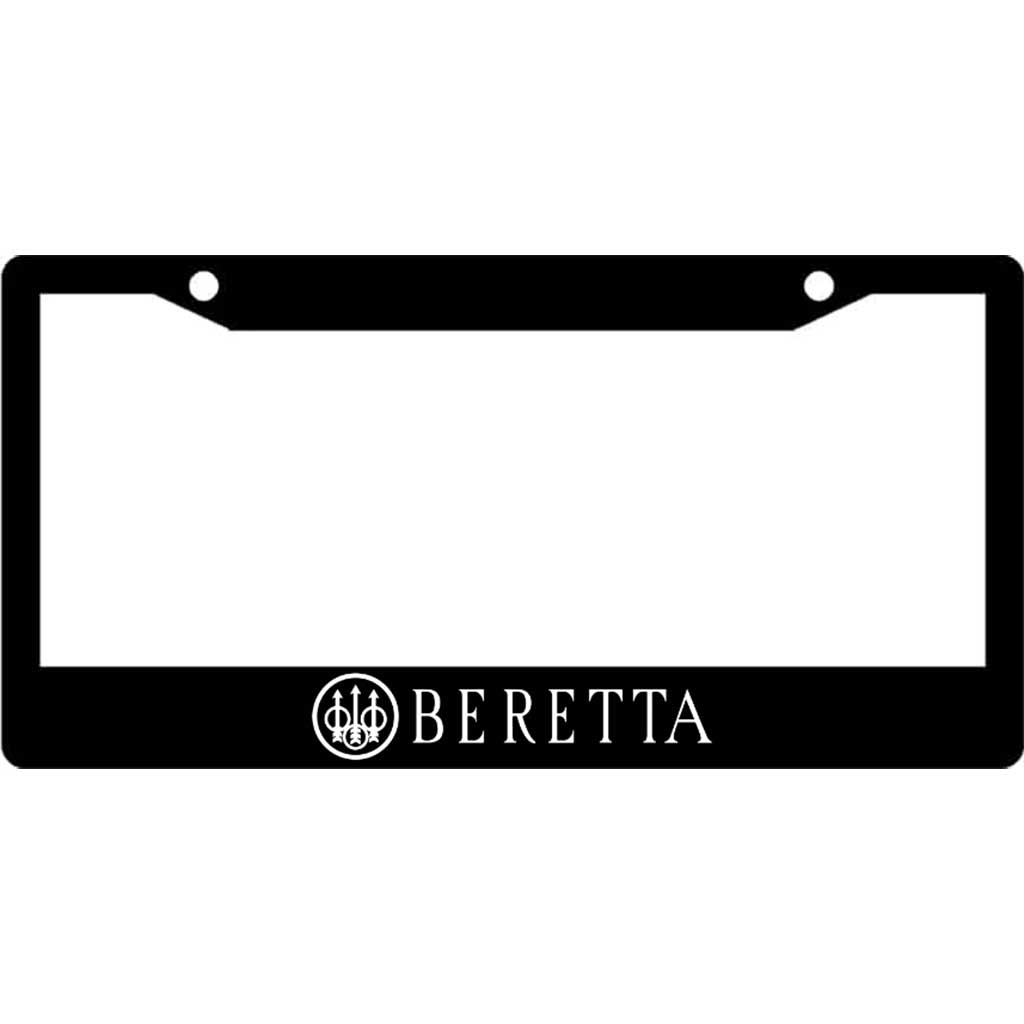 Beretta-Gun-Logo-License-Plate-Frame