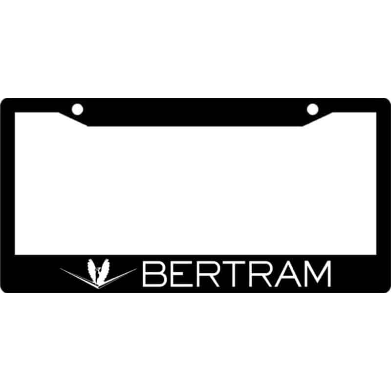 Bertram-Boats-License-Plate-Frame