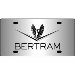 Bertram-Boats-Mirror-License-Plate