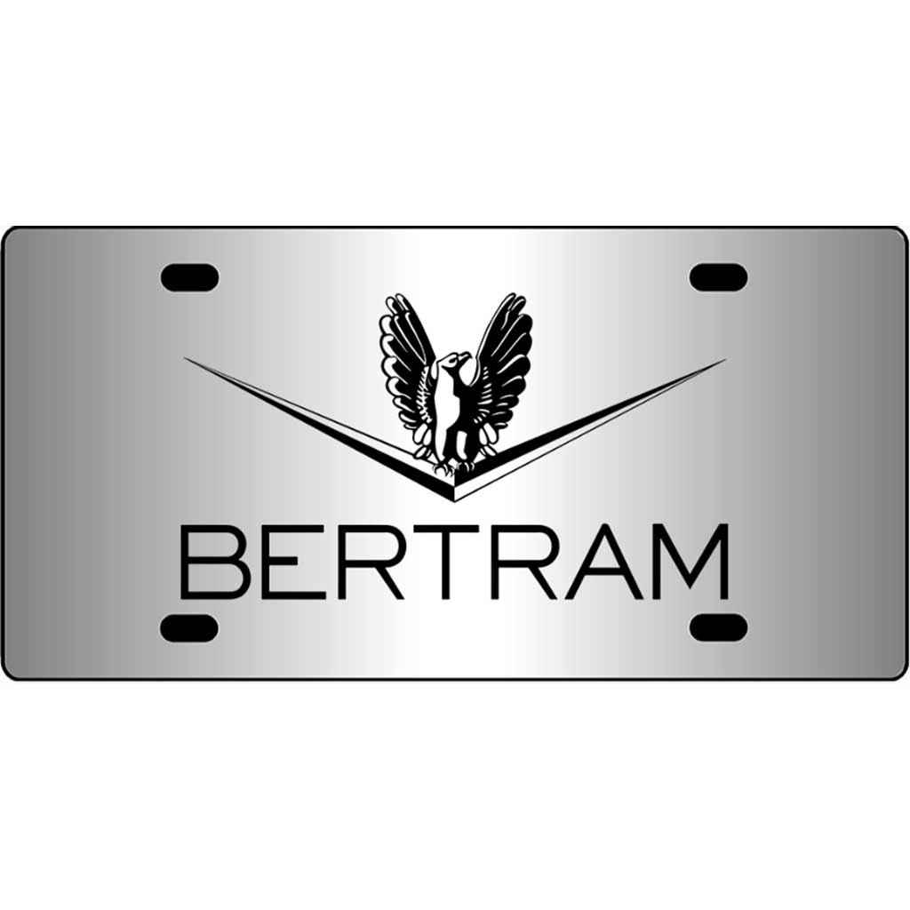 Bertram-Boats-Mirror-License-Plate