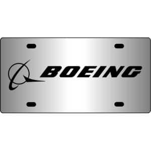 Boeing-Logo-Mirror-License-Plate