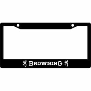 Browning-License-Plate-Frame