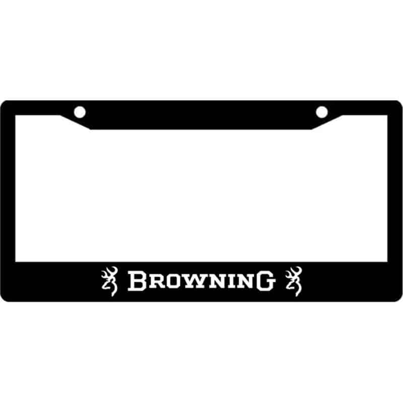 Browning-License-Plate-Frame