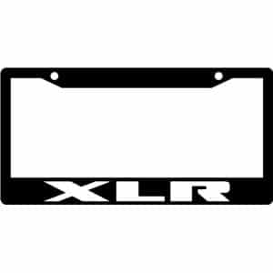 Cadillac-XLR-License-Plate-Frame